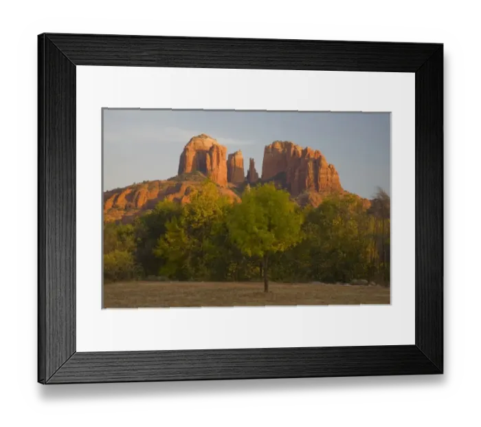 Framed Print : AZ, Arizona, Sedona, Crescent Moon Recreation Area, Red Rock Crossing, Cathedral Rock Framed Print : AZ, Arizona, Sedona, Crescent Moon Recreation Area, Red Rock Crossing, Cathedral Rock
