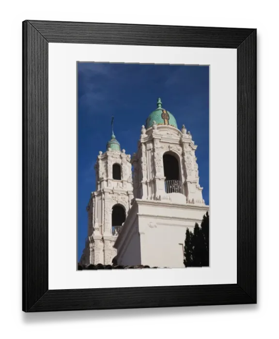 Framed Print : USA, California, San Francisco, The Mission, Mission Delores, oldest building in San Francisco