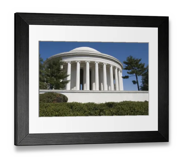 Framed Print : Jefferson Memorial, National Mall National Park, Washington D. C. USA