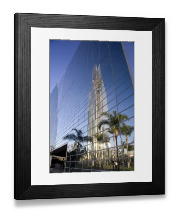 Framed Print : California, Garden Grove. Dr. Robert Schullers Crystal Cathedral Framed Print : California, Garden Grove. Dr. Robert Schullers Crystal Cathedral