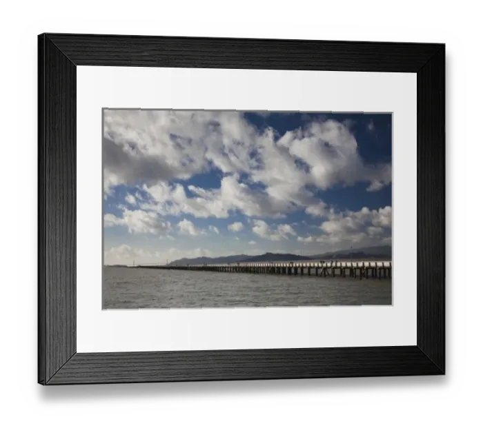 Framed Print : USA, California, San Francisco Bay Area, Berkeley, Berkeley Pier Framed Print : USA, California, San Francisco Bay Area, Berkeley, Berkeley Pier