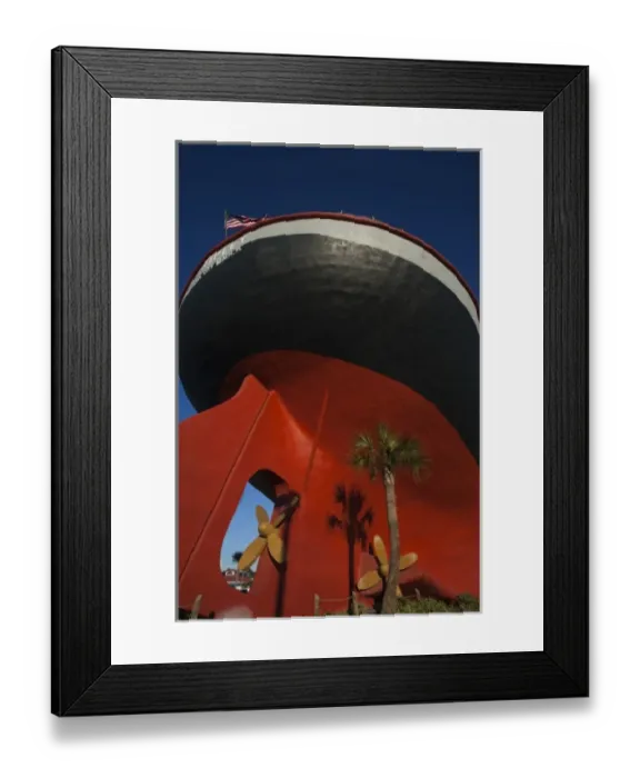 Framed Print : USA, Florida, Florida Panhandle, Panama City Beach, sinking ship motif of the Ripley s Framed Print : USA, Florida, Florida Panhandle, Panama City Beach, sinking ship motif of the Ripley s