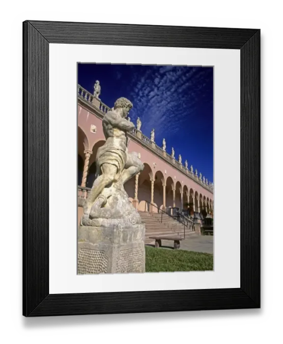 Framed Print : Sculpture Statue in front of the Ringling Museum of Art in Sarasota, Florida Framed Print : Sculpture Statue in front of the Ringling Museum of Art in Sarasota, Florida