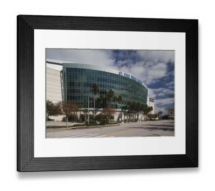 Framed Print : USA, Florida, Tampa, St. Pete Times Forum, sports arena