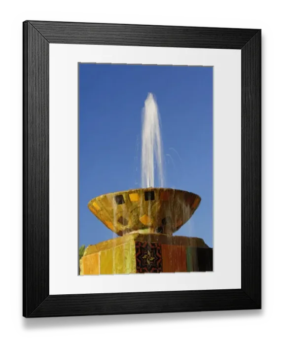 Framed Print : Foutain, Catalina Island, California