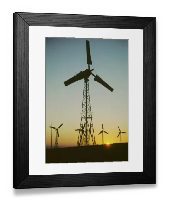 Framed Print : USA, California, Altamont Pass, wind generators at sunrise, near Hayward Framed Print : USA, California, Altamont Pass, wind generators at sunrise, near Hayward