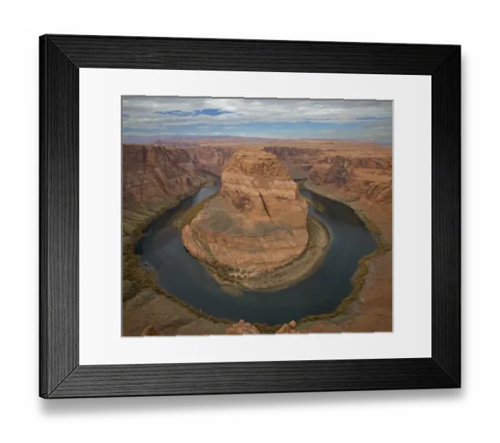 Framed Print : AZ, Arizona, Page, Horseshoe Bend, of the Colorado River
