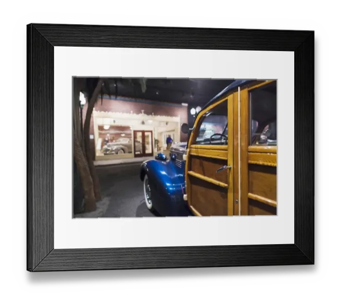 Framed Print : USA, California, Southern California, Los Angeles, Petersen Automotive Museum, 1930s Framed Print : USA, California, Southern California, Los Angeles, Petersen Automotive Museum, 1930s