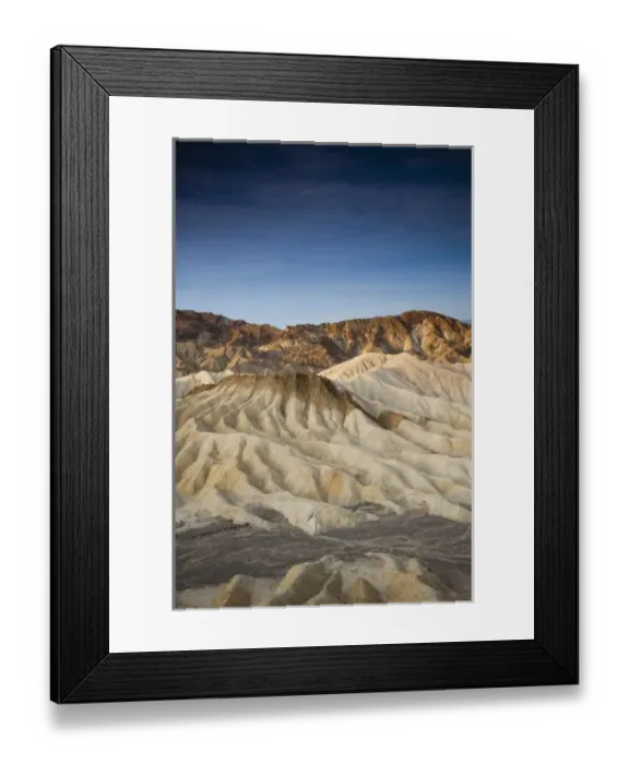 Framed Print : USA, California, Death Valley National Park, Zabriskie Point, morning Framed Print : USA, California, Death Valley National Park, Zabriskie Point, morning
