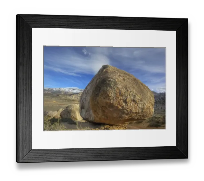 Framed Print : CA, Bishop, Buttermilk Country, the Buttermilk boulders Framed Print : CA, Bishop, Buttermilk Country, the Buttermilk boulders