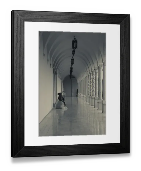 Framed Print : USA, Florida, Sarasota, Ringling Museum, Museum of Art, archway Framed Print : USA, Florida, Sarasota, Ringling Museum, Museum of Art, archway