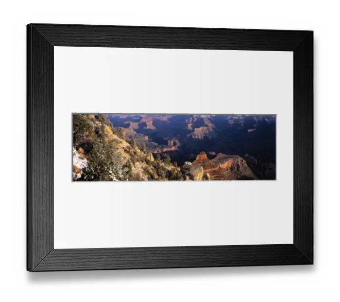 Framed Print : USA, Arizona, Grand Canyon NP. Snow adds contrast to the colorful landscape seen from Mather Point Framed Print : USA, Arizona, Grand Canyon NP. Snow adds contrast to the colorful landscape seen from Mather Point
