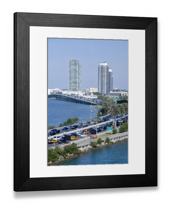 Framed Print : USA, Florida, Miami, Miami Beach Framed Print : USA, Florida, Miami, Miami Beach