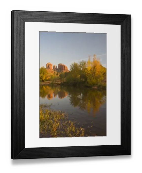 Framed Print : AZ, Arizona, Sedona, Crescent Moon Recreation Area, Red Rock Crossing; Oak Creek Framed Print : AZ, Arizona, Sedona, Crescent Moon Recreation Area, Red Rock Crossing; Oak Creek