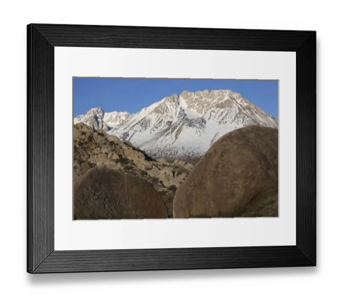 Framed Print : CA, Bishop, Buttermilk Country, INYO National Forest, Mount Humphreys, and Buttermilk Framed Print : CA, Bishop, Buttermilk Country, INYO National Forest, Mount Humphreys, and Buttermilk