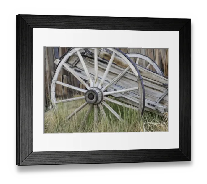 Framed Print : old cart wheels; Bodie State Historic Park, CA Framed Print : old cart wheels; Bodie State Historic Park, CA