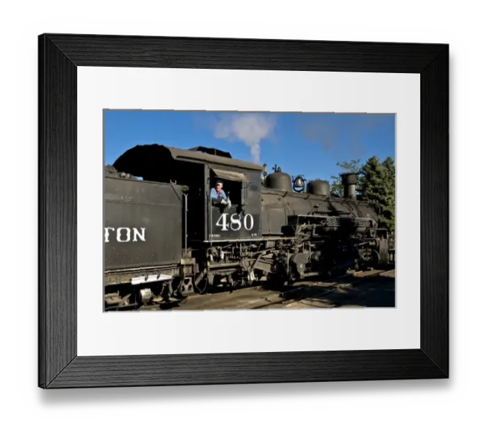 Framed Print : Durango and Silverton narrow guage Railroad. Coal-fired, steam operated locomotives Framed Print : Durango and Silverton narrow guage Railroad. Coal-fired, steam operated locomotives