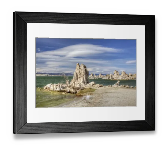 Framed Print : CA, Mono Lake Tufa State Reserve, South Tufa Area Framed Print : CA, Mono Lake Tufa State Reserve, South Tufa Area