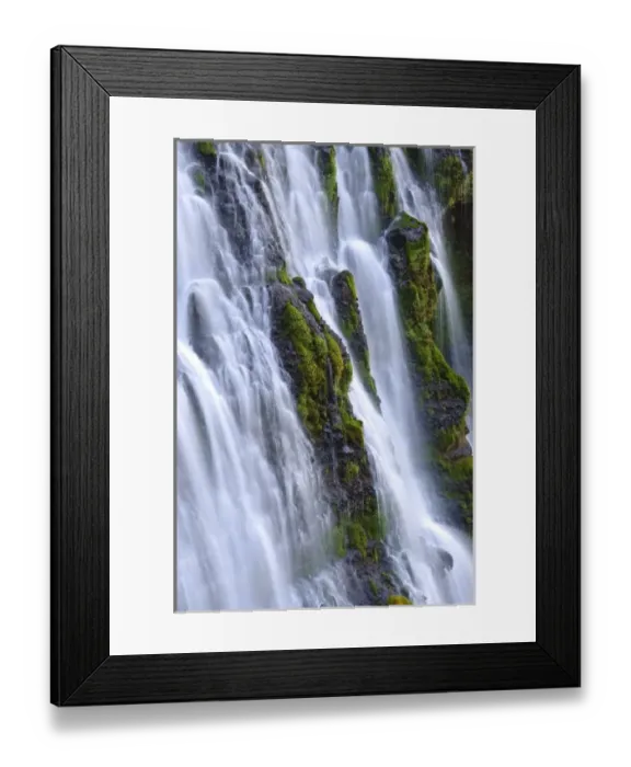 Framed Print : McArthur-Burney Falls Memorial State Park, California, USA
