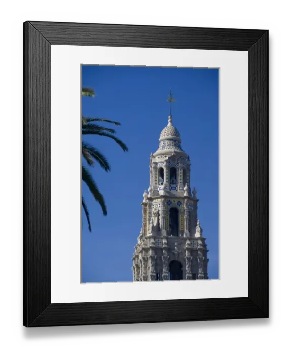 Framed Print : California, San Diego. Balboa Park