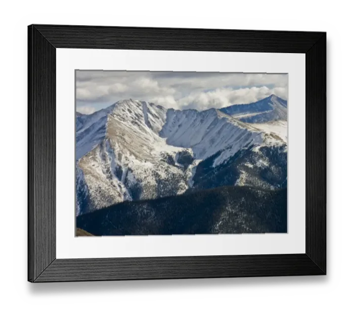 Framed Print : Collegiate Peaks Wilderness Area, Colorado, USA