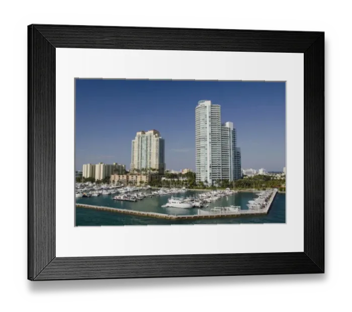 Framed Print : USA, Florida, Miami, Miami Beach Framed Print : USA, Florida, Miami, Miami Beach