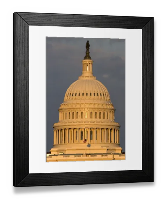 Framed Print : USA, North America, District of Columbia