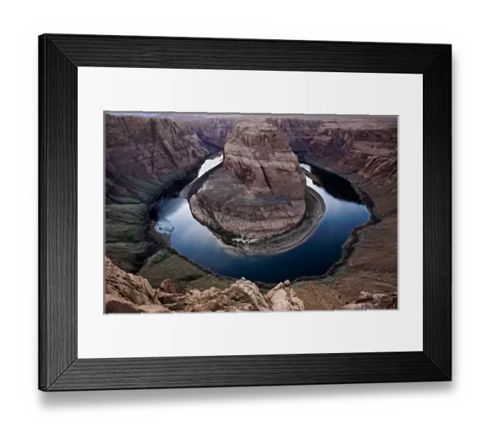 Framed Print : USA, Arizona, Page. Horseshoe Bend of the Colorado River near Page, Arizona Framed Print : USA, Arizona, Page. Horseshoe Bend of the Colorado River near Page, Arizona