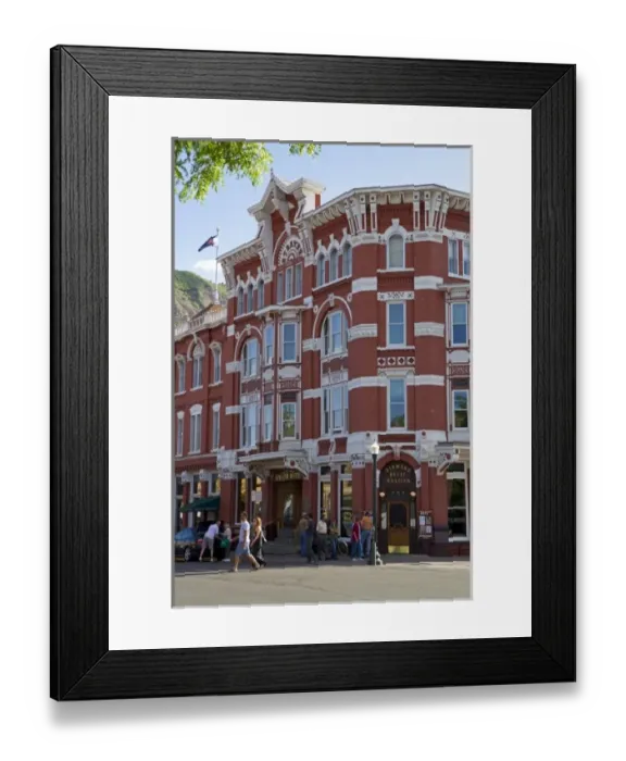 Framed Print : Strater Hotel located in downtown Durango, Colorado, USA Framed Print : Strater Hotel located in downtown Durango, Colorado, USA
