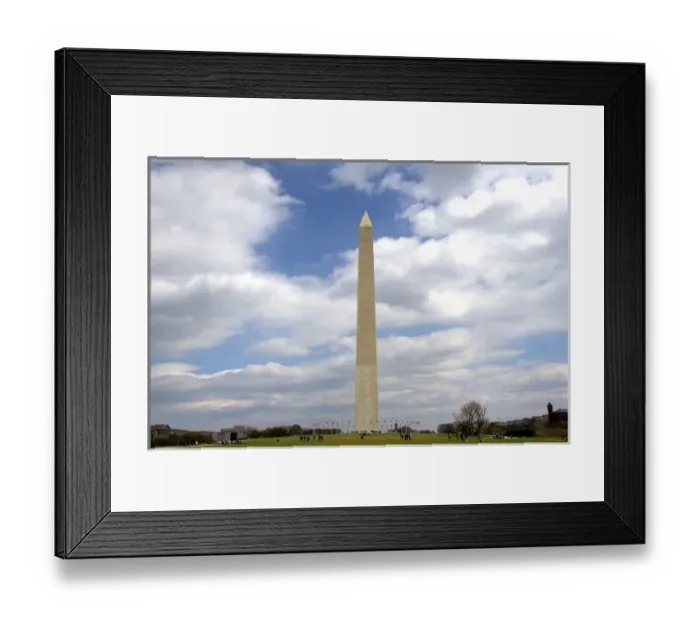 Framed Print : The Washington Monument in Washington, D. C Framed Print : The Washington Monument in Washington, D. C