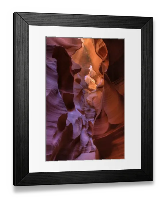 Framed Print : AZ, Arizona, Page, Lower Antelope Canyon