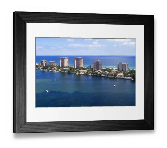 Framed Print : Beaches Boca Raton, Florida, USA Framed Print : Beaches Boca Raton, Florida, USA