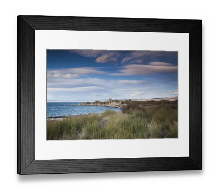 Framed Print : USA, California, Eastern Sierra Nevada Area, Lee Vining, Mono Lake, mountain landscape Framed Print : USA, California, Eastern Sierra Nevada Area, Lee Vining, Mono Lake, mountain landscape