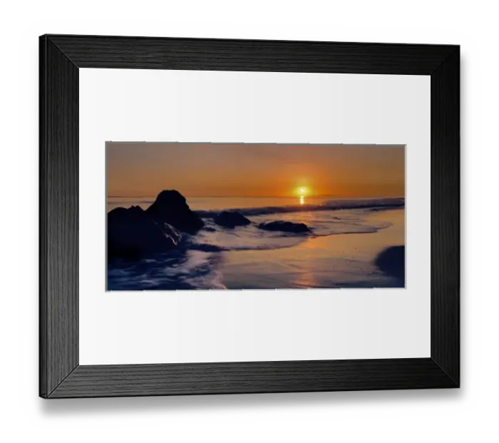 Framed Print : USA, California, Malibu. The sun rises at Malibu Beach in southern California Framed Print : USA, California, Malibu. The sun rises at Malibu Beach in southern California