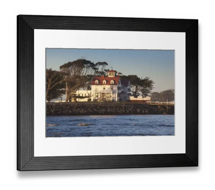 Framed Print : USA, California, Northern California, North Coast, Samoa, US Coastguard Station Framed Print : USA, California, Northern California, North Coast, Samoa, US Coastguard Station