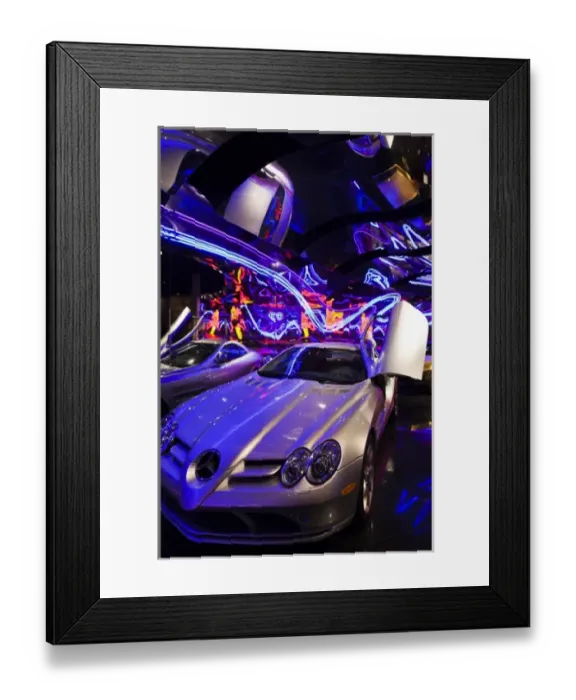 Framed Print : USA, California, Southern California, Los Angeles, Petersen Automotive Museum, modern Framed Print : USA, California, Southern California, Los Angeles, Petersen Automotive Museum, modern