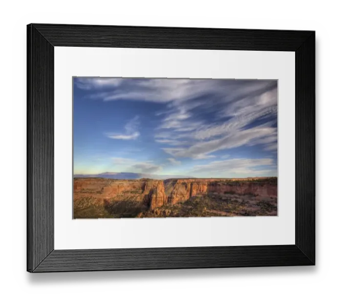 Framed Print : USA, Colorado, Colorado National Monument, view from Visitor Center