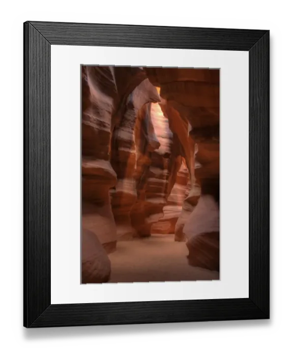 Framed Print : AZ, Arizona, Page, Upper Antelope Canyon