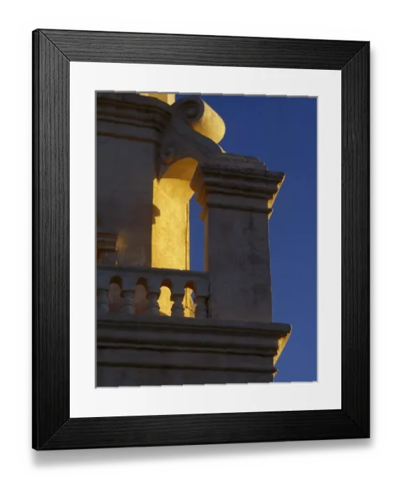 Framed Print : USA, Arizoan, Tucson. San Xavier del Bac Mission detail