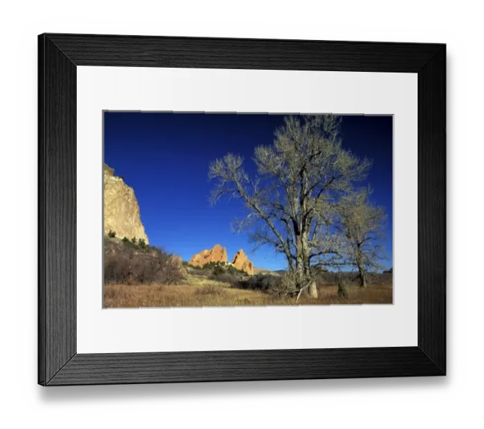 Framed Print : North America, USA, Colorado. Garden of the Gods State Park, landscape