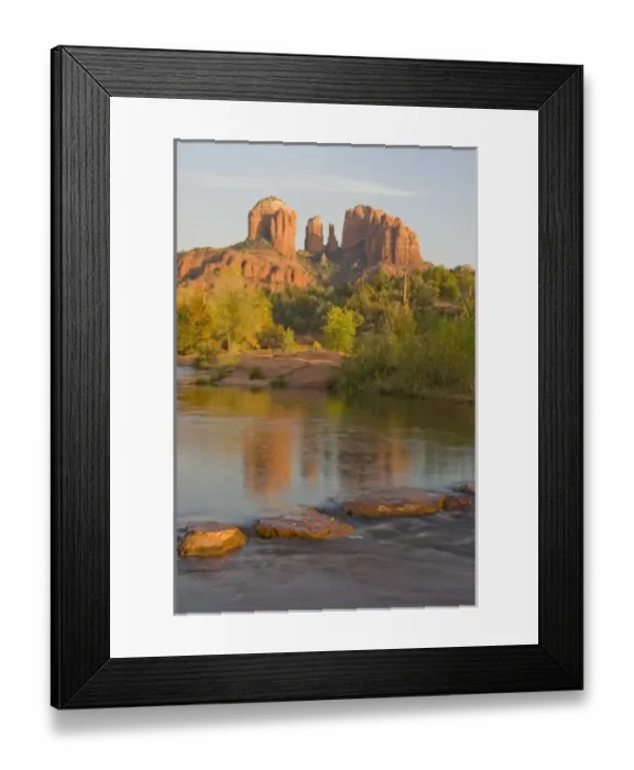 Framed Print : AZ, Arizona, Sedona, Crescent Moon Recreation Area, Red Rock Crossing; Oak Creek Framed Print : AZ, Arizona, Sedona, Crescent Moon Recreation Area, Red Rock Crossing; Oak Creek