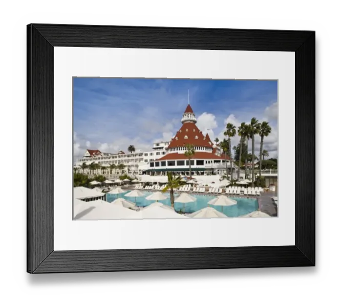 Framed Print : USA, California, Coronado. Hotel del Coronado Framed Print : USA, California, Coronado. Hotel del Coronado