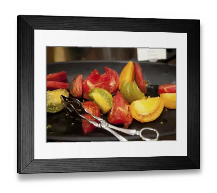 Framed Print : Tomato Salad Framed Print : Tomato Salad