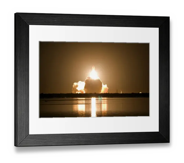 Framed Print : Launch of the Space Shuttle Endeavour for STS-123 mission to the International Space Station Framed Print : Launch of the Space Shuttle Endeavour for STS-123 mission to the International Space Station
