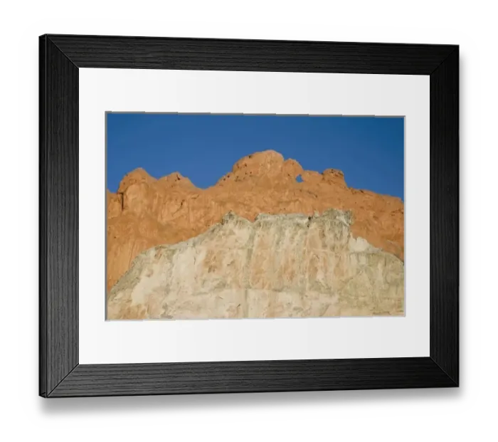 Framed Print : USA, Colorado, Colorado Springs. Sunrise in Garden of the Gods lights up sandstone ridges