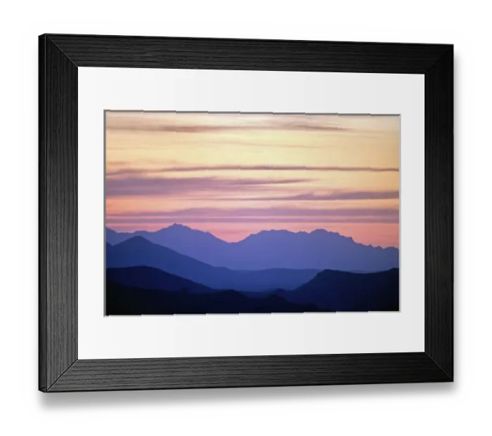 Framed Print : USA, Arizona, Apache Lake. Cloud formation over mountains at sunset near Apache Lake, Arizona