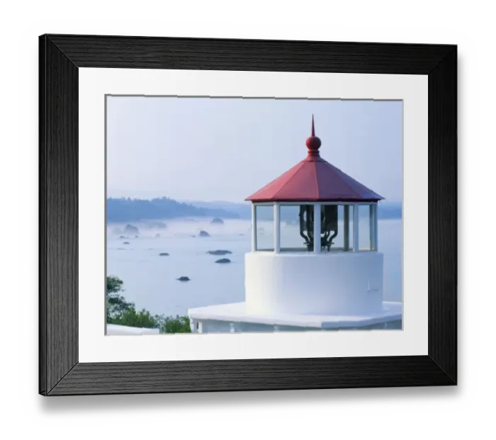 Framed Print : Trinidad, California. USA. Trinidad Memorial Lighthouse, built 1949, is a replica Framed Print : Trinidad, California. USA. Trinidad Memorial Lighthouse, built 1949, is a replica