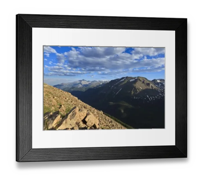 Framed Print : USA, Colorado, Rocky Mountain National Park, Longs Peak from Forest Canyon Overlook Framed Print : USA, Colorado, Rocky Mountain National Park, Longs Peak from Forest Canyon Overlook