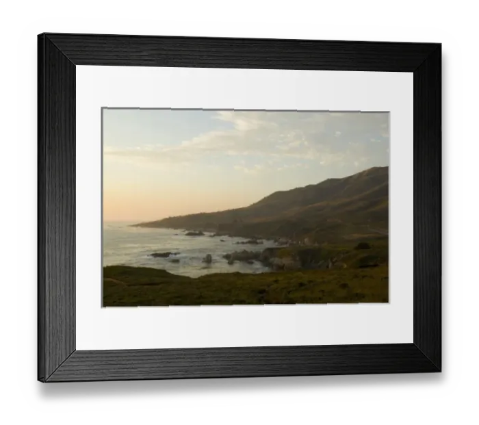 Framed Print : Coastal cliffs caused by water erosion, California Framed Print : Coastal cliffs caused by water erosion, California