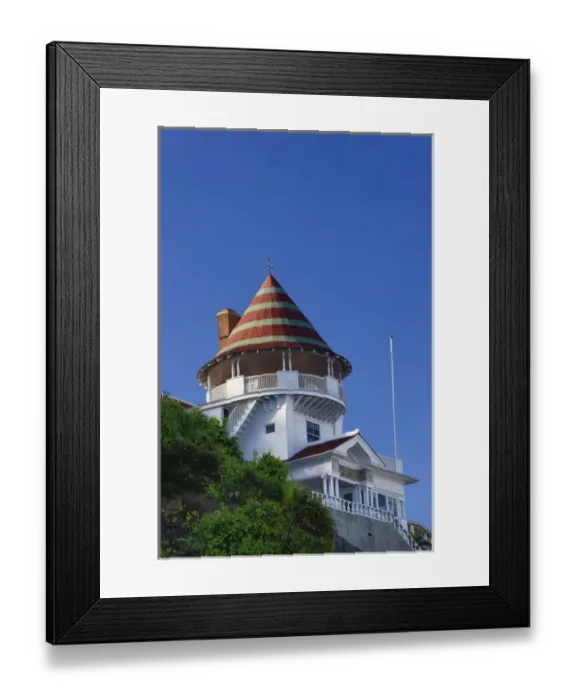 Framed Print : Architecture of Catalina Island, California Framed Print : Architecture of Catalina Island, California